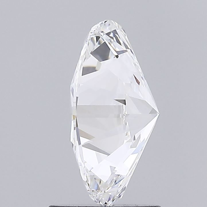 1.62 Carat Oval Lab Diamond with  Cut Diamond in 14KT  view 1
