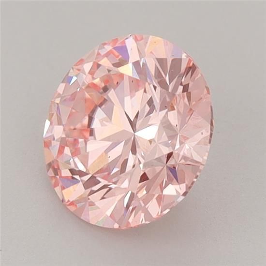 1.22 Carat Round Lab Diamond with  Cut Diamond in 14KT  view 1
