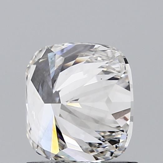1.31 Carat Cushion Lab Diamond with  Cut Diamond in 14KT  view 1
