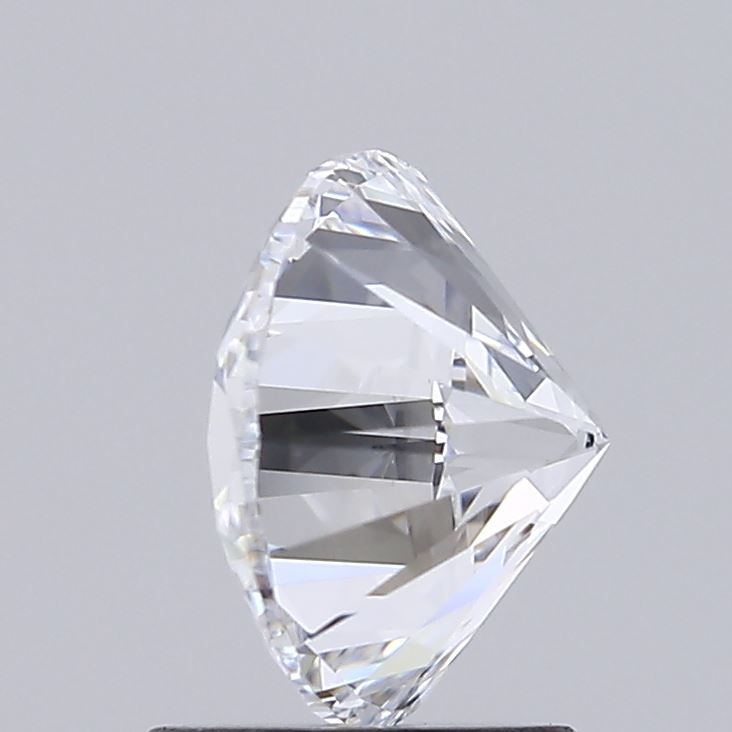 1.9 Carat Round Lab Diamond with  Cut Diamond in 14KT  view 1

