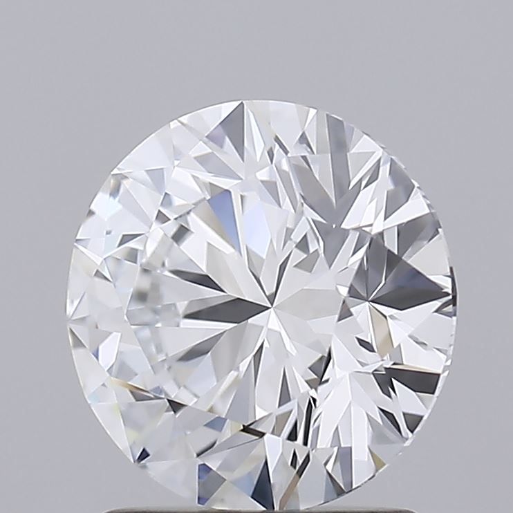 1.58 Carat Round Lab Diamond with  Cut Diamond in 14KT  view 1
