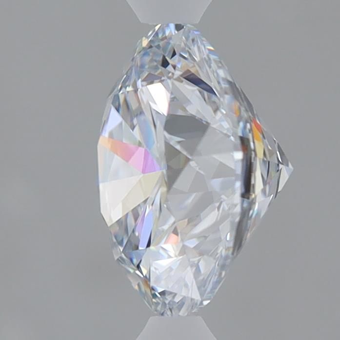 1.03 Carat Round Lab Diamond with  Cut Diamond in 14KT  view 1
