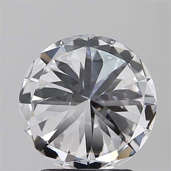 2.0 Carat Round Lab Diamond with  Cut Diamond in 14KT  view 1
