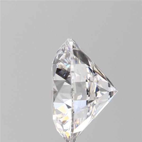 3.05 Carat Round Lab Diamond with  Cut Diamond in 14KT  view 1
