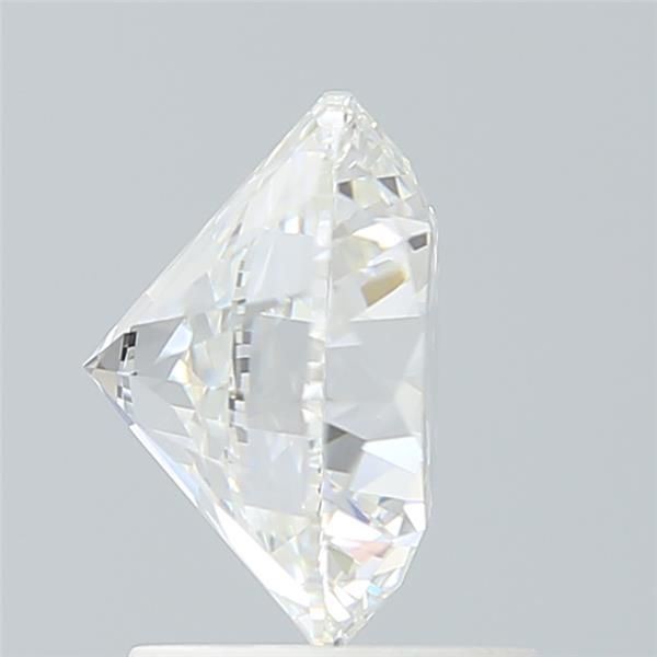 2.12 Carat Round Lab Diamond with  Cut Diamond in 14KT  view 1
