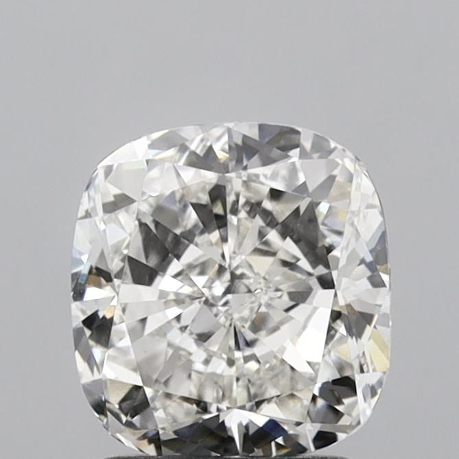 2.01 Carat Cushion Lab Diamond with  Cut Diamond in 14KT  view 1
