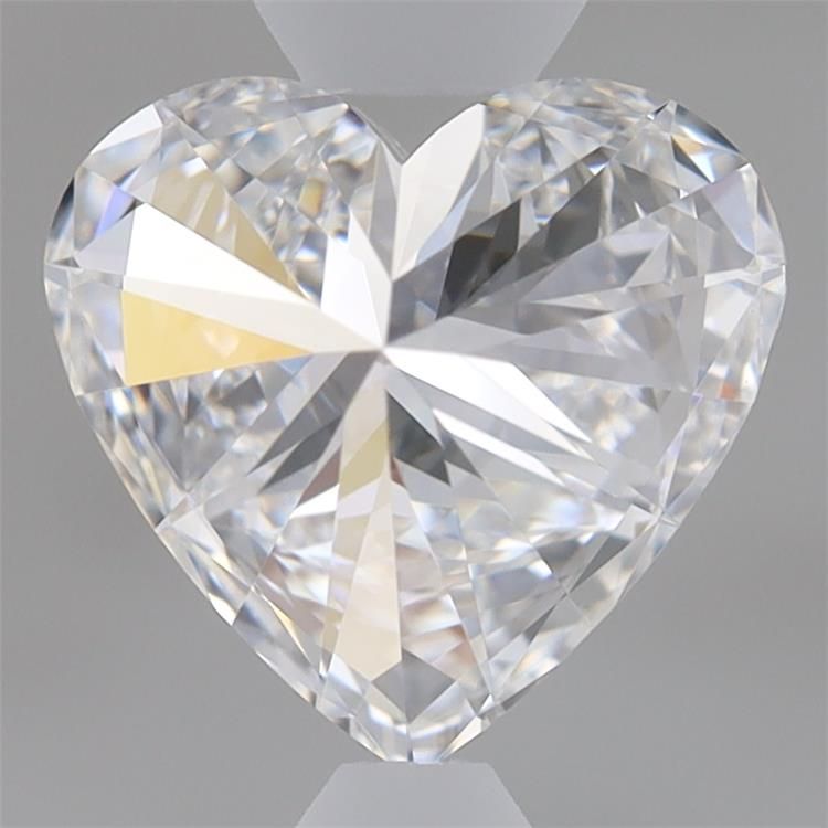 1.0 Carat Heart Lab Diamond with  Cut Diamond in 14KT  view 1
