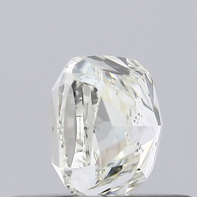0.5 Carat Cushion Natural Diamond with  Cut Diamond in 14KT  view 1
