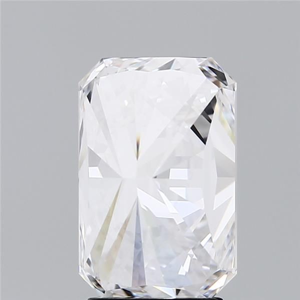 3.59 Carat Radiant Lab Diamond with  Cut Diamond in 14KT  view 1
