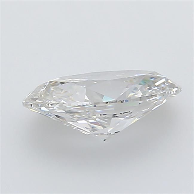 1.12 Carat Oval Lab Diamond with  Cut Diamond in 14KT  view 1
