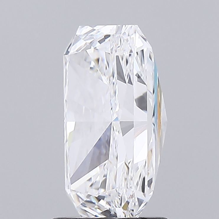 2.42 Carat Radiant Lab Diamond with  Cut Diamond in 14KT  view 1
