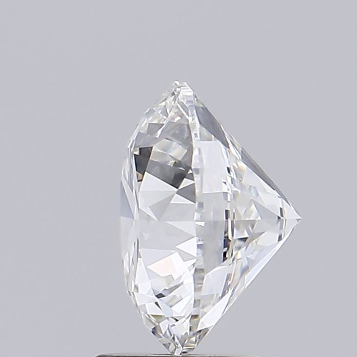 3.07 Carat Round Lab Diamond with  Cut Diamond in 14KT  view 1
