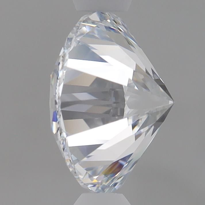 2.03 Carat Round Lab Diamond with  Cut Diamond in 14KT  view 1
