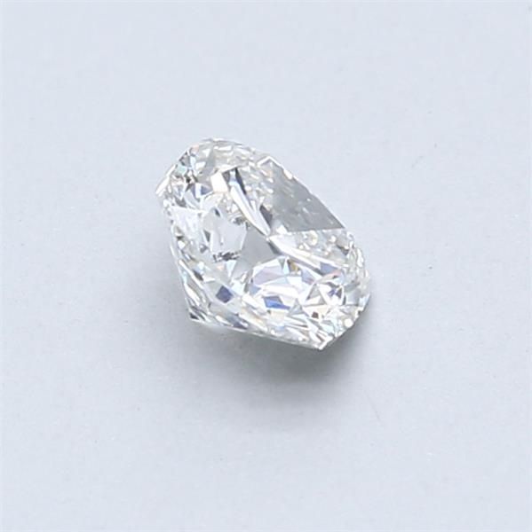 0.51 Carat Cushion Lab Diamond with  Cut Diamond in 14KT  view 1
