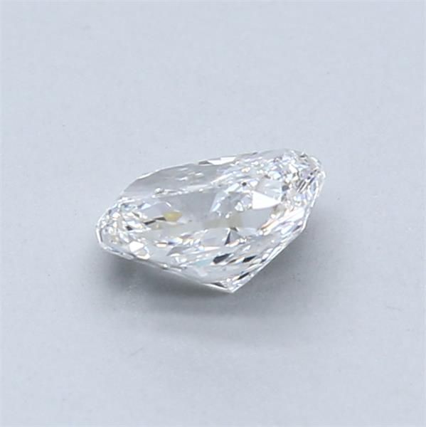 0.6 Carat Cushion Lab Diamond with  Cut Diamond in 14KT  view 1

