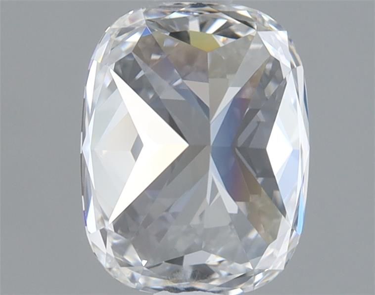 1.0 Carat Cushion Lab Diamond with  Cut Diamond in 14KT  view 1
