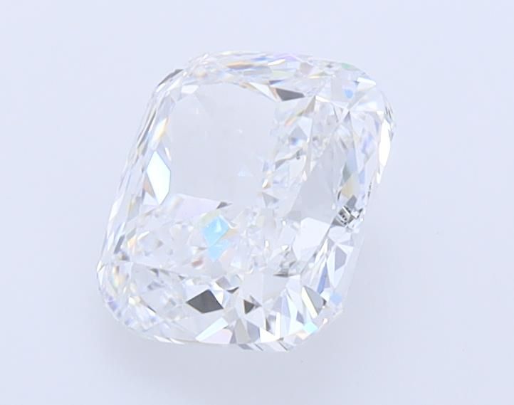 1.4 Carat Cushion Lab Diamond with  Cut Diamond in 14KT  view 1
