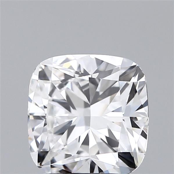 1.87 Carat Cushion Lab Diamond with  Cut Diamond in 14KT  view 1
