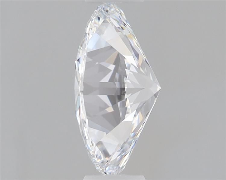 1.51 Carat Oval Lab Diamond with  Cut Diamond in 14KT  view 1
