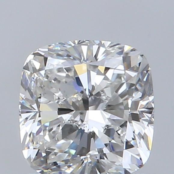 1.0 Carat Cushion Natural Diamond with  Cut Diamond in 14KT  view 1
