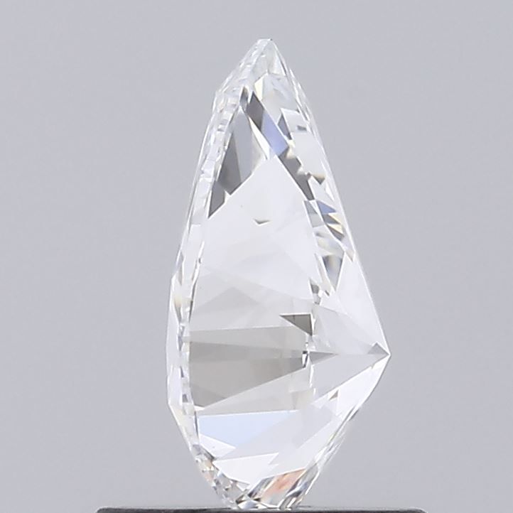 1.01 Carat Pear Lab Diamond with  Cut Diamond in 14KT  view 1
