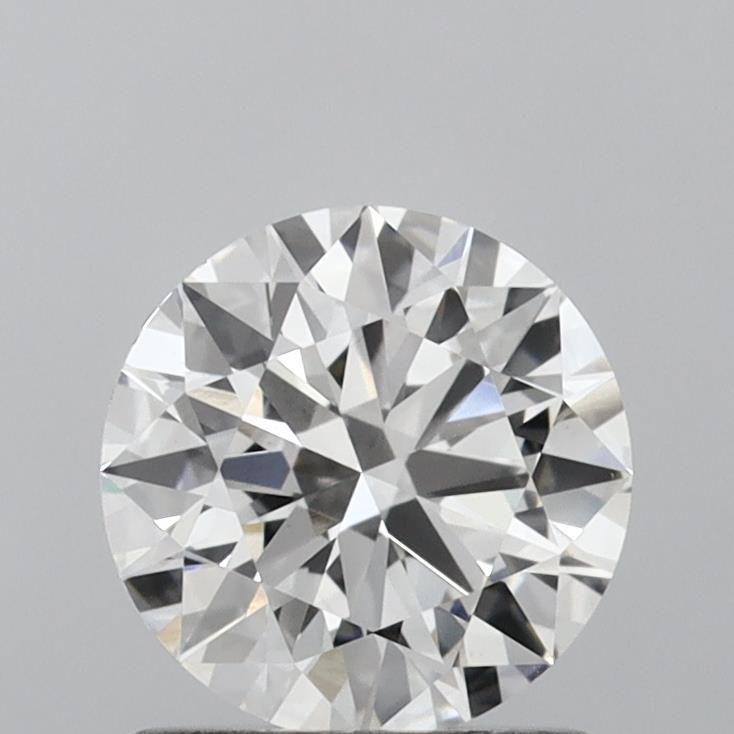 1.08 Carat Round Lab Diamond with  Cut Diamond in 14KT  view 1
