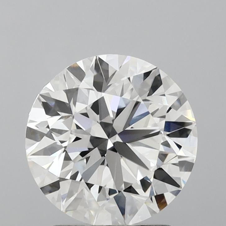3.0 Carat Round Lab Diamond with  Cut Diamond in 14KT  view 1
