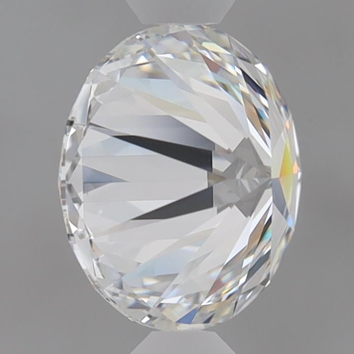 2.04 Carat Round Lab Diamond with  Cut Diamond in 14KT  view 1
