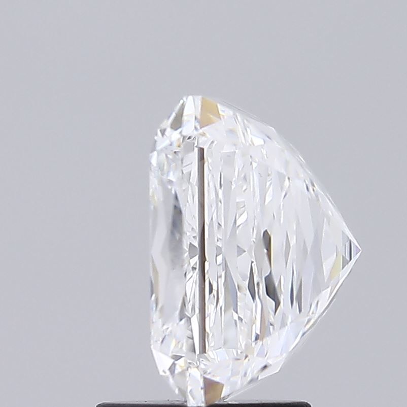 4.0 Carat Cushion Lab Diamond with  Cut Diamond in 14KT  view 1
