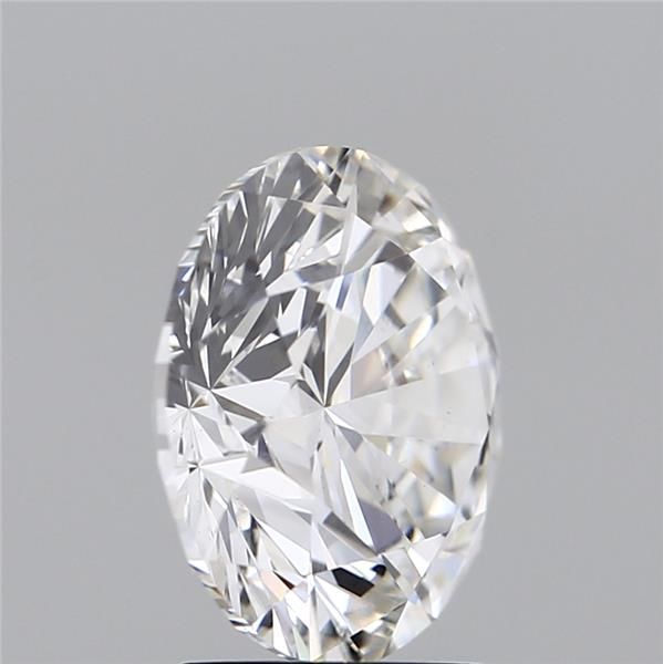3.82 Carat Round Lab Diamond with  Cut Diamond in 14KT  view 1
