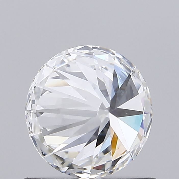 0.76 Carat Round Lab Diamond with  Cut Diamond in 14KT  view 1
