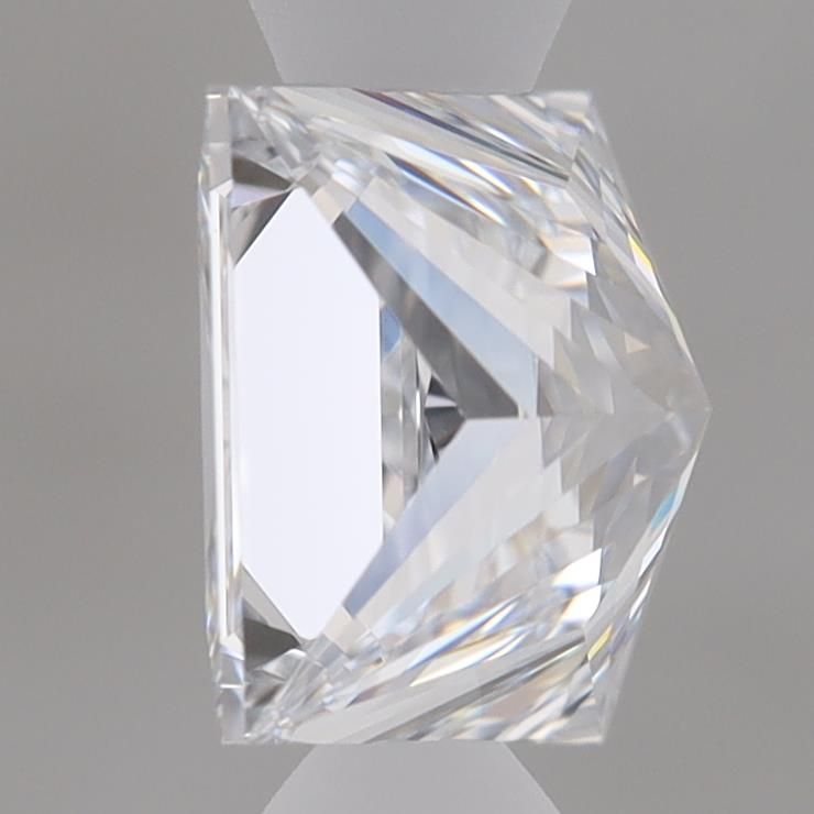1.27 Carat Princess Lab Diamond with  Cut Diamond in 14KT  view 1
