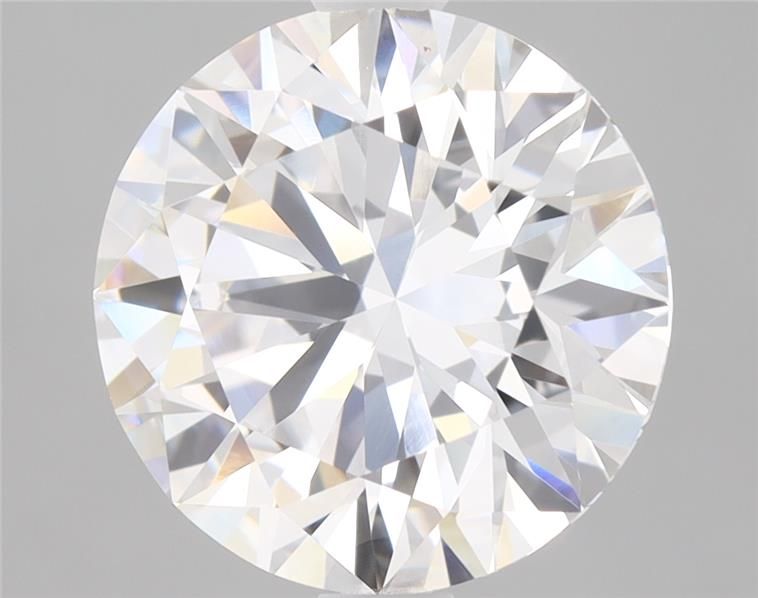 2.13 Carat Round Lab Diamond with  Cut Diamond in 14KT  view 1
