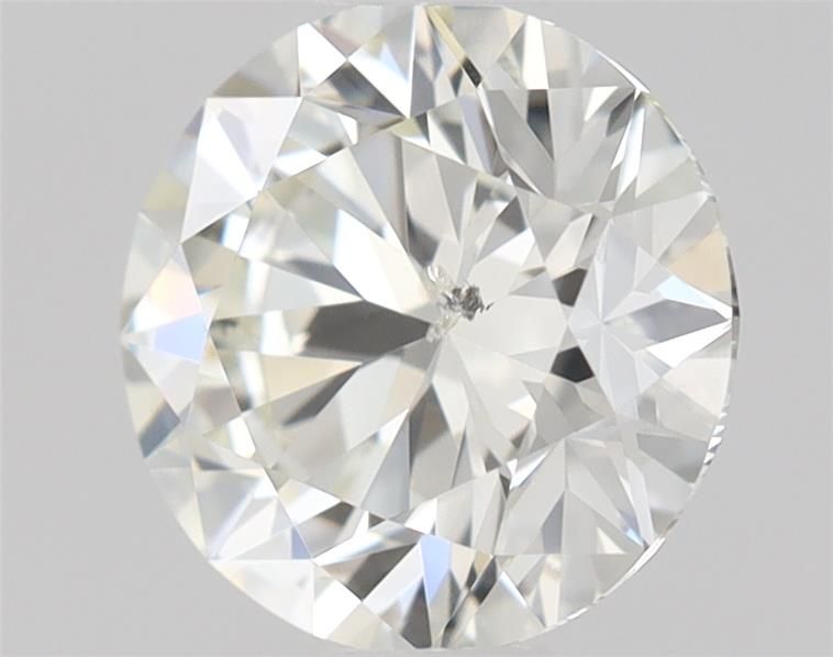 0.6 Carat Round Natural Diamond with  Cut Diamond in 14KT  view 1
