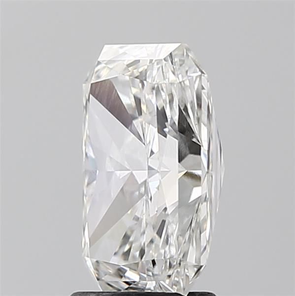 2.61 Carat Radiant Lab Diamond with  Cut Diamond in 14KT  view 1
