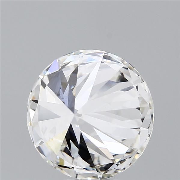 3.34 Carat Round Lab Diamond with  Cut Diamond in 14KT  view 1
