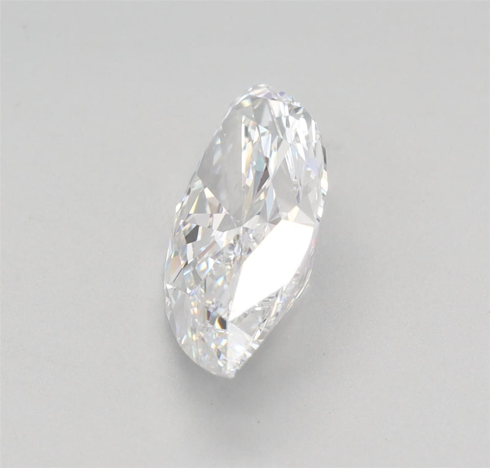 2.07 Carat Marquise Lab Diamond with  Cut Diamond in 14KT  view 1
