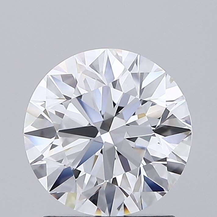 1.53 Carat Round Lab Diamond with  Cut Diamond in 14KT  view 1
