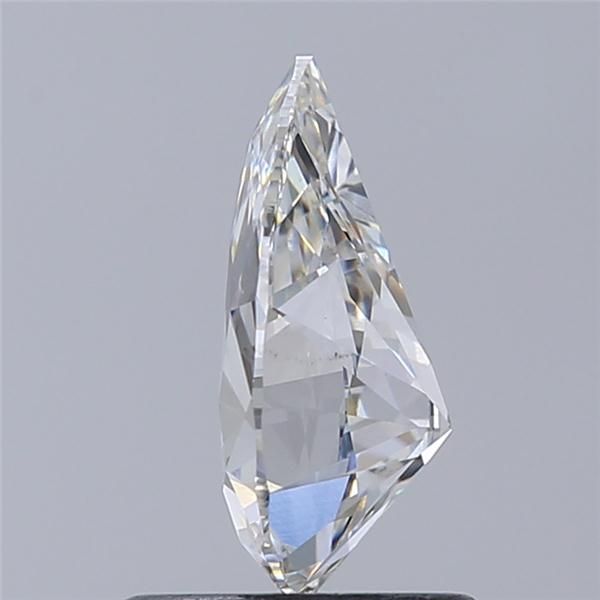 1.02 Carat Pear Lab Diamond with  Cut Diamond in 14KT  view 1
