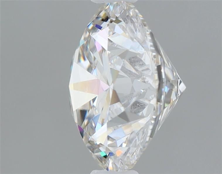 1.05 Carat Round Lab Diamond with  Cut Diamond in 14KT  view 1
