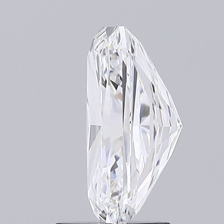 2.58 Carat Radiant Lab Diamond with  Cut Diamond in 14KT  view 1
