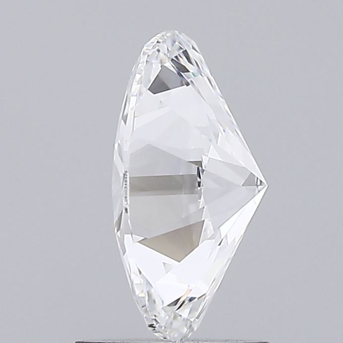 1.53 Carat Oval Lab Diamond with  Cut Diamond in 14KT  view 1
