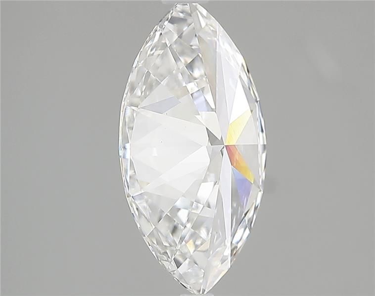 1.94 Carat Marquise Lab Diamond with  Cut Diamond in 14KT  view 1
