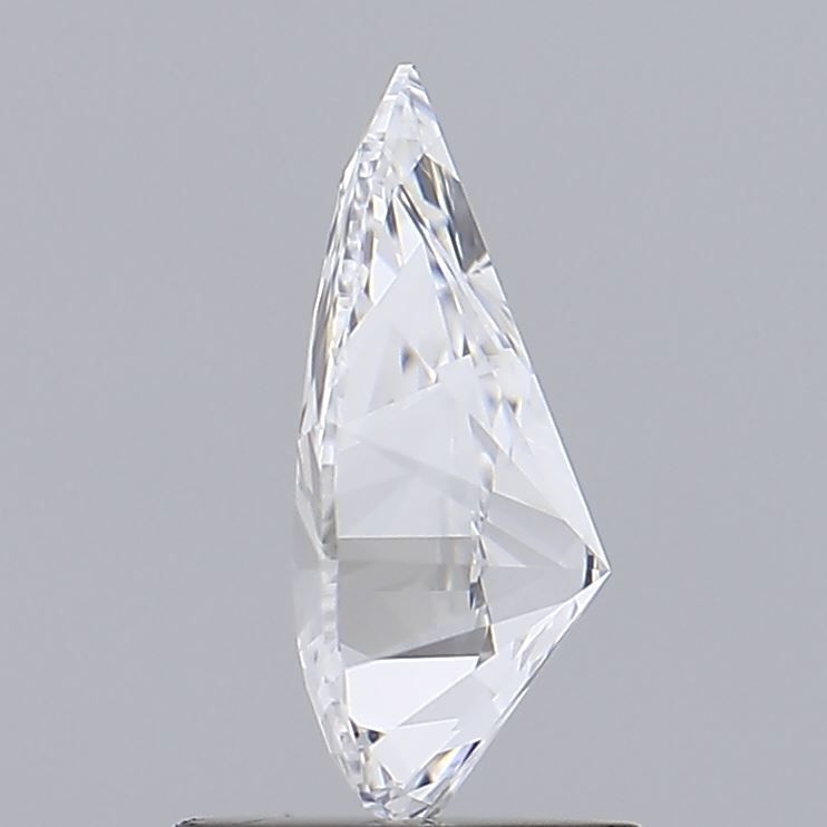 1.16 Carat Pear Lab Diamond with  Cut Diamond in 14KT  view 1
