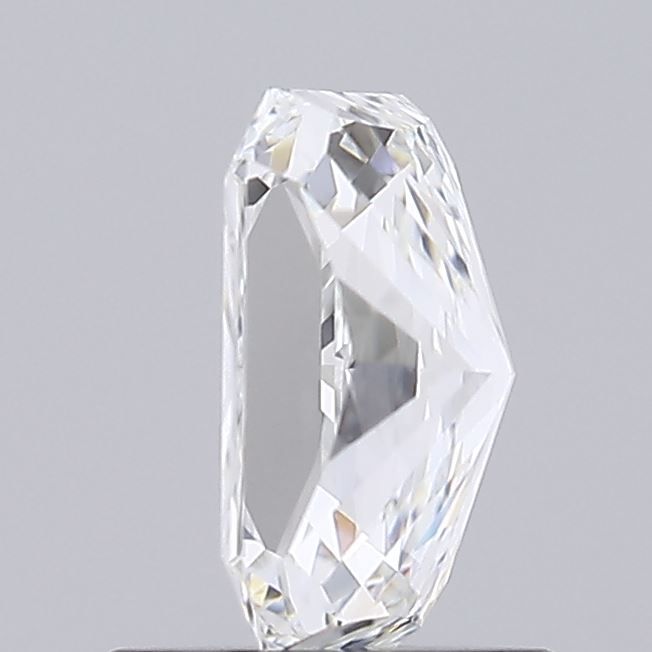 1.02 Carat Radiant Lab Diamond with  Cut Diamond in 14KT  view 1
