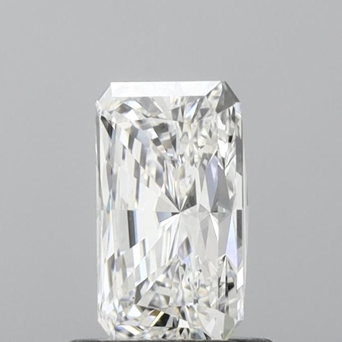 1.0 Carat Radiant Lab Diamond with  Cut Diamond in 14KT  view 1
