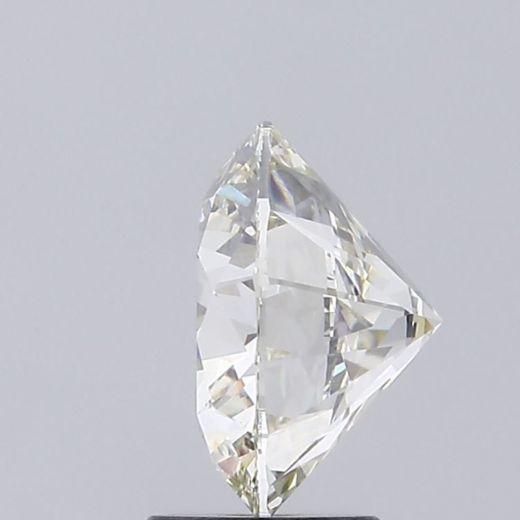 3.6 Carat Round Lab Diamond with  Cut Diamond in 14KT  view 1
