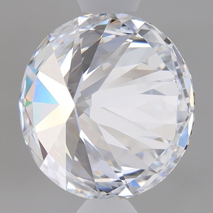 1.9 Carat Round Lab Diamond with  Cut Diamond in 14KT  view 1
