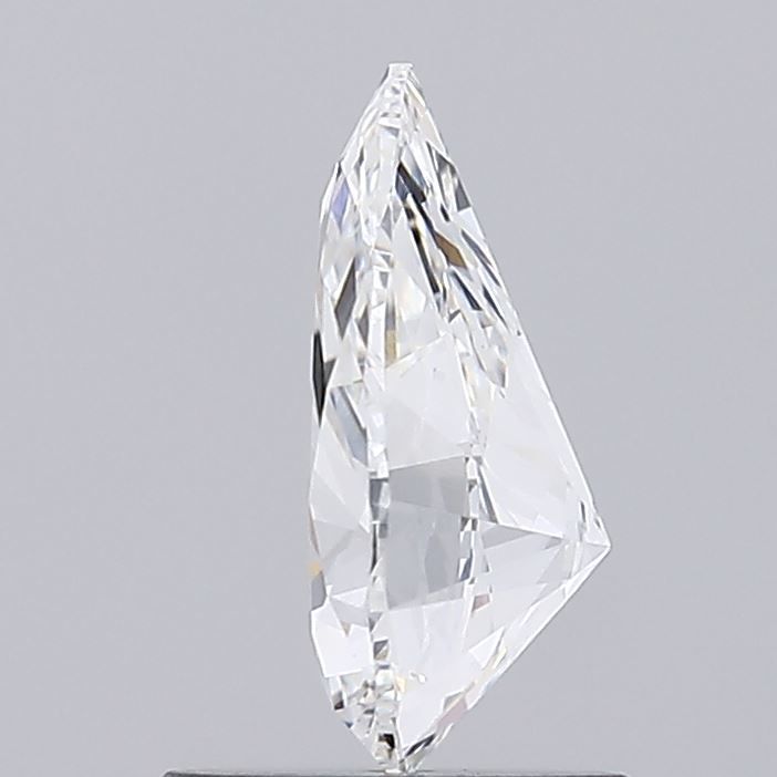 1.08 Carat Pear Lab Diamond with  Cut Diamond in 14KT  view 1

