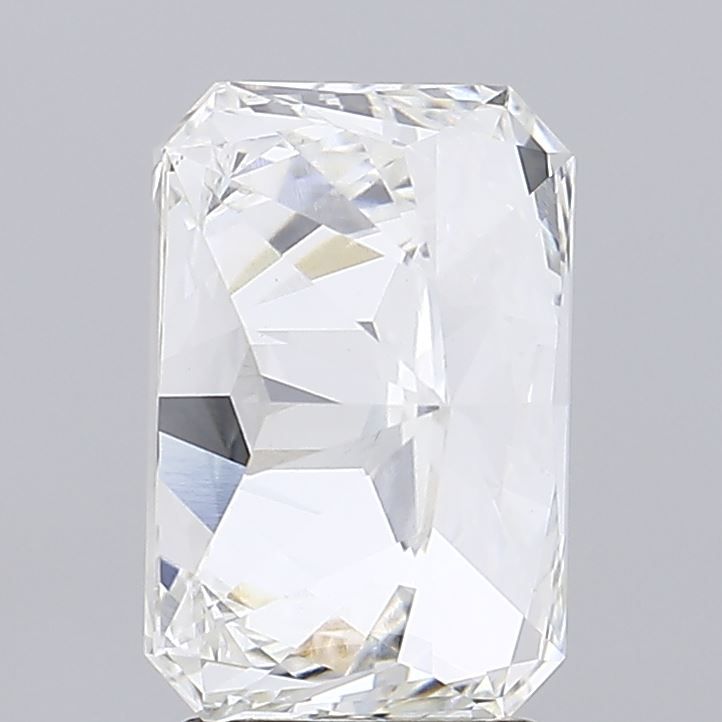 3.02 Carat Radiant Lab Diamond with  Cut Diamond in 14KT  view 1
